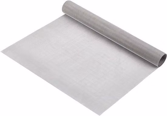 Griglia in acciaio inossidabile a maglia fine 40x200 cm per filtri