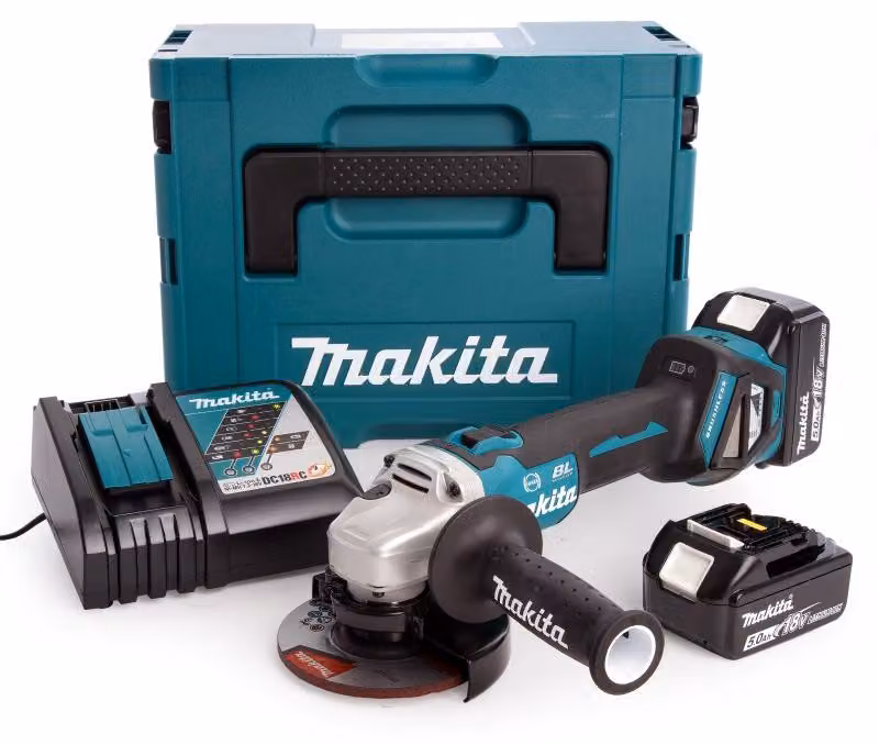 Makita DGA513RT3J Akku-Winkelschleifer
