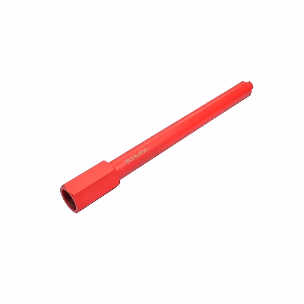 Set di punte per trapano carotiere diamantate vidaXL rosso