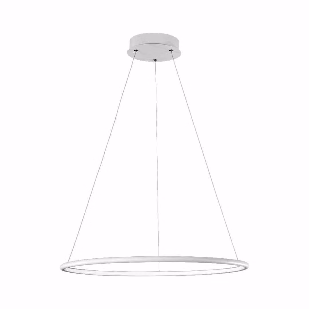 Lampada a sospensione LED ORION bianca 22W, bianco caldo 1540 lm, metallo, dimensioni: 90x40x40 cm, IP20, Milagro