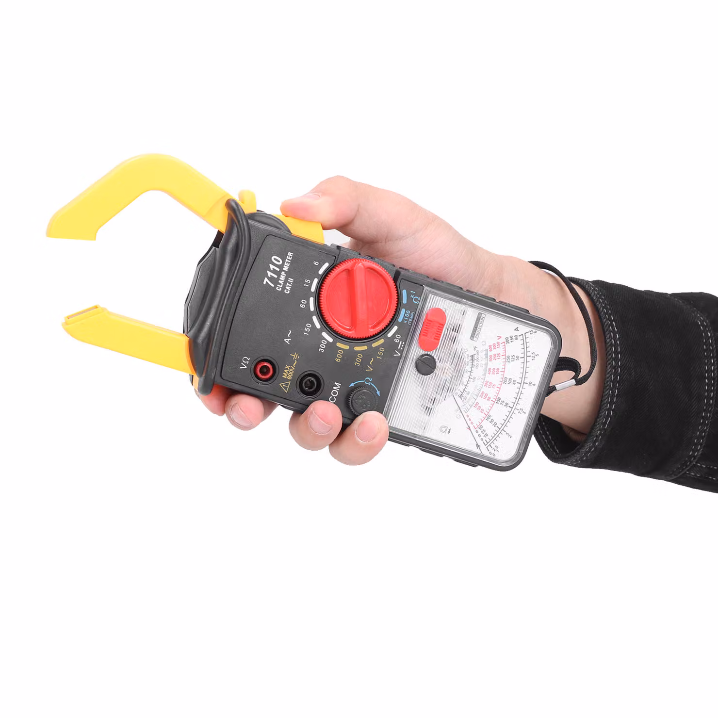 Multimetro a pinza, multimetro, multimetro analogico, misuratore a pinza portatile, amperometro digitale per elettricisti, multimetro di corrente di tensione