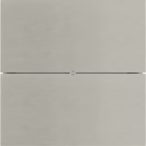 Berker 75162093 Sensore a pulsante doppio in acciaio inossidabile B.IQ