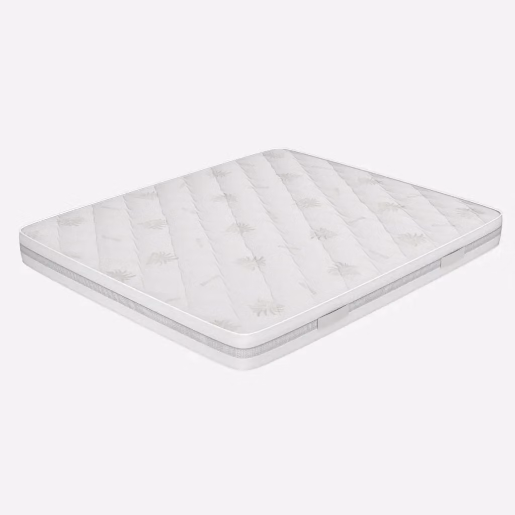 Materasso Matrimoniale Goemon con Gel e Rivestimento Sfoderabile, Colore Bianco, L/P/H: 160 x 200 x 24 cm – 2