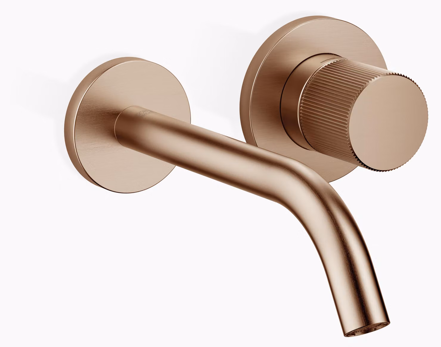 Dornbracht META Mitigeur monocommandé mural pour lavabos sans vidage, saillie 190mm, bec fixe, 36860664-42, 36860664-42