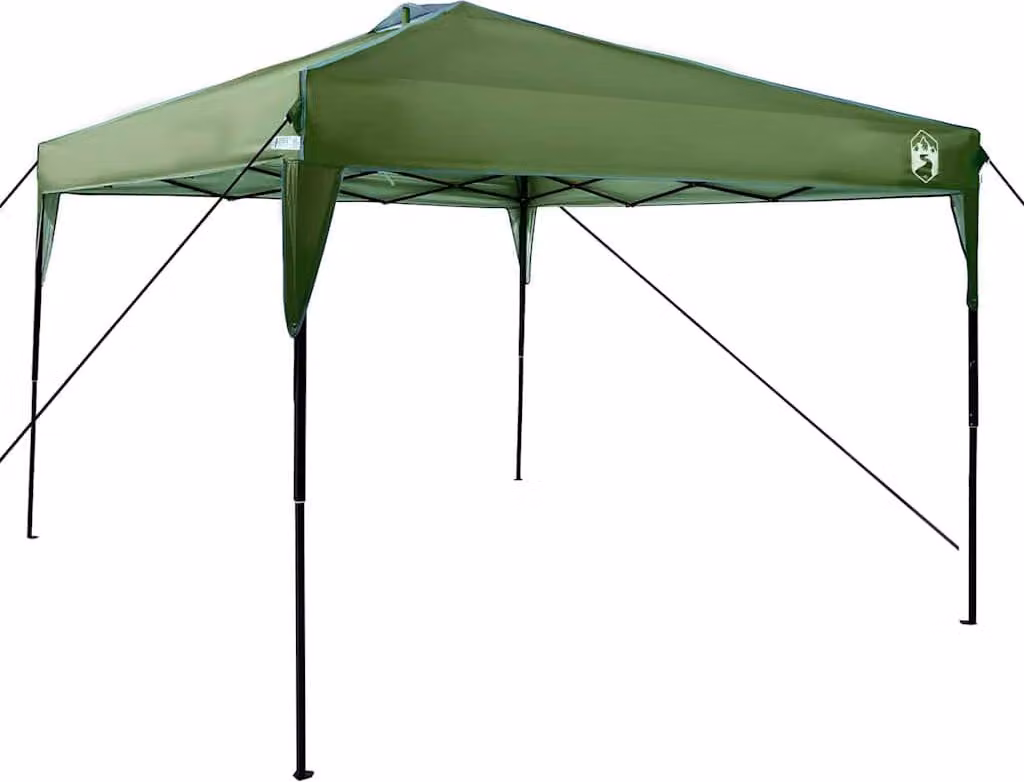 Tenda Gazebo Verde 290 x 290 x 251 cm Tessuto