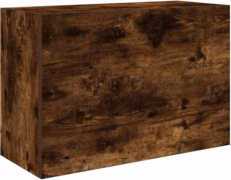 Armadietto Bagno Rovere Fumo 60x25x40 cm in Legno Multistrato