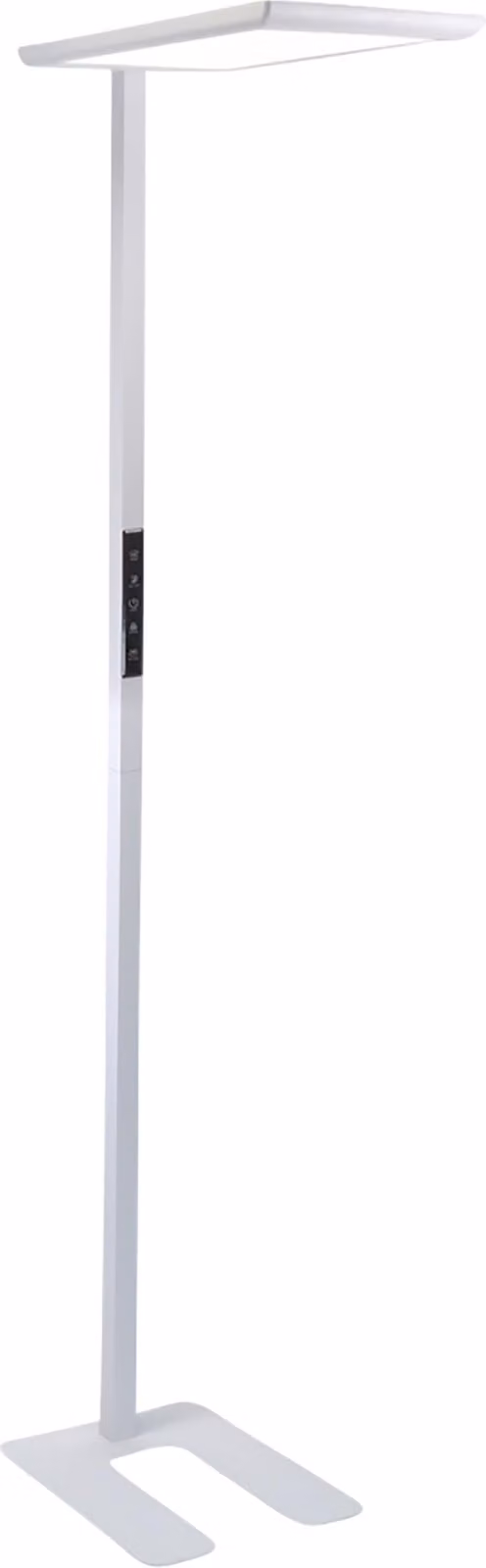 LUXULA Lampada da terra per ufficio a LED, up/down, 100W, 4000K, EEK: F, 7000lm, IP20, dimmerabile, bianco