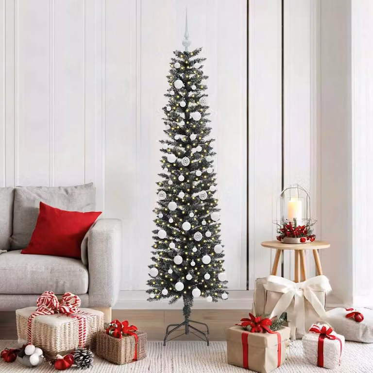 Maison Exclusive - Albero di Natale artificiale con 300 LED e supporto verde 180 cm