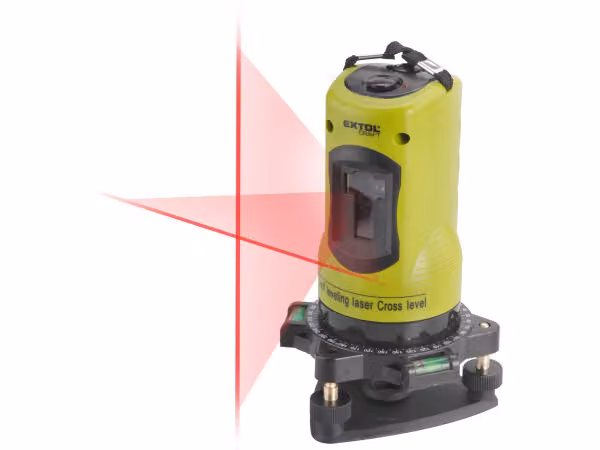 Croce lineare laser Extol Premium 34900, autolivellante 1H1V