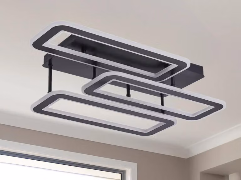 Lampada a soffitto a LED con telecomando, 90W - TA1338/B
