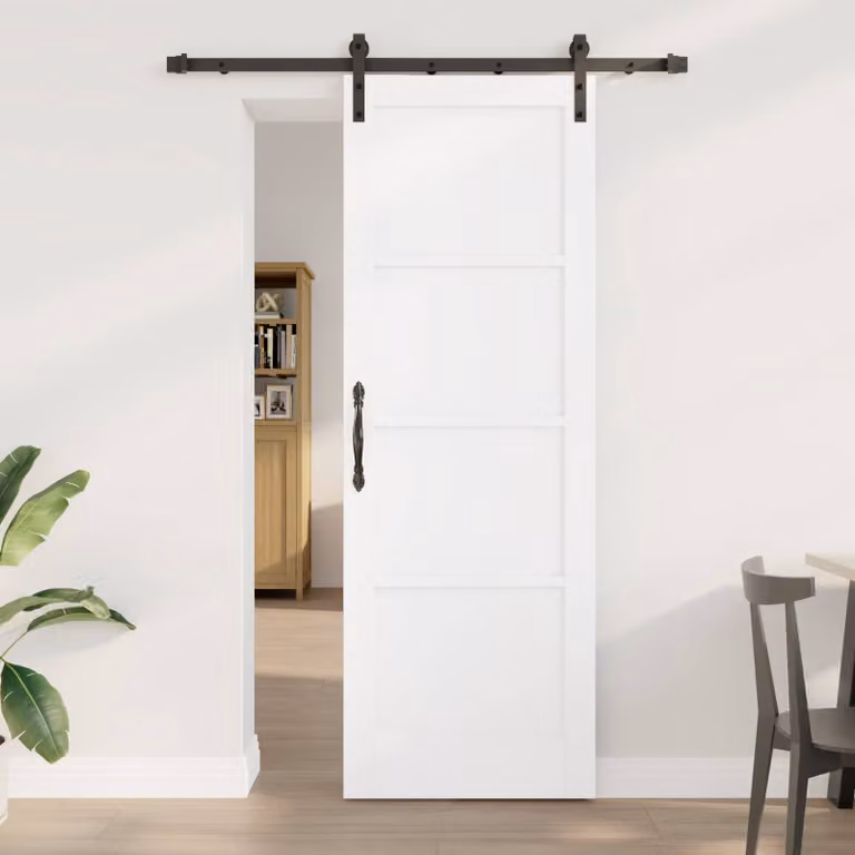 vidaXL Porta scorrevole 73,5 x 211 cm Legno Massello di Pino