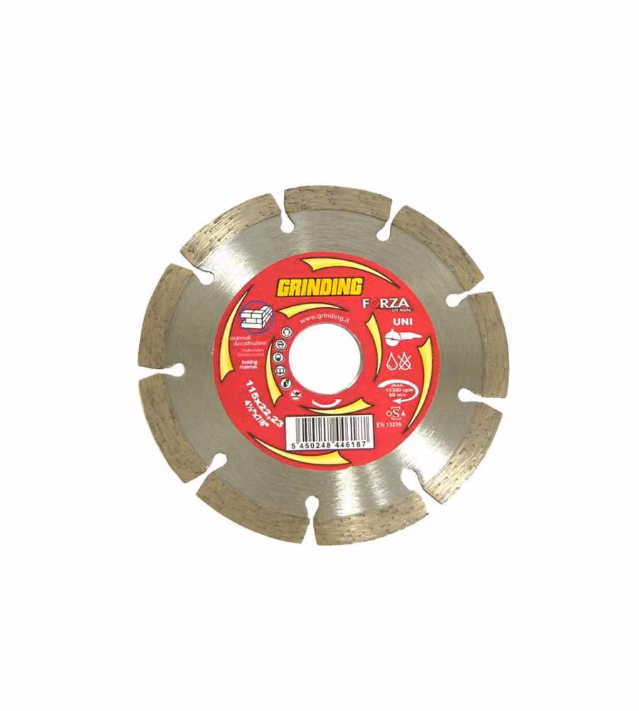 Disco Diamantato Corona segmentata 230 mm per Pietra      Forza Grinding
