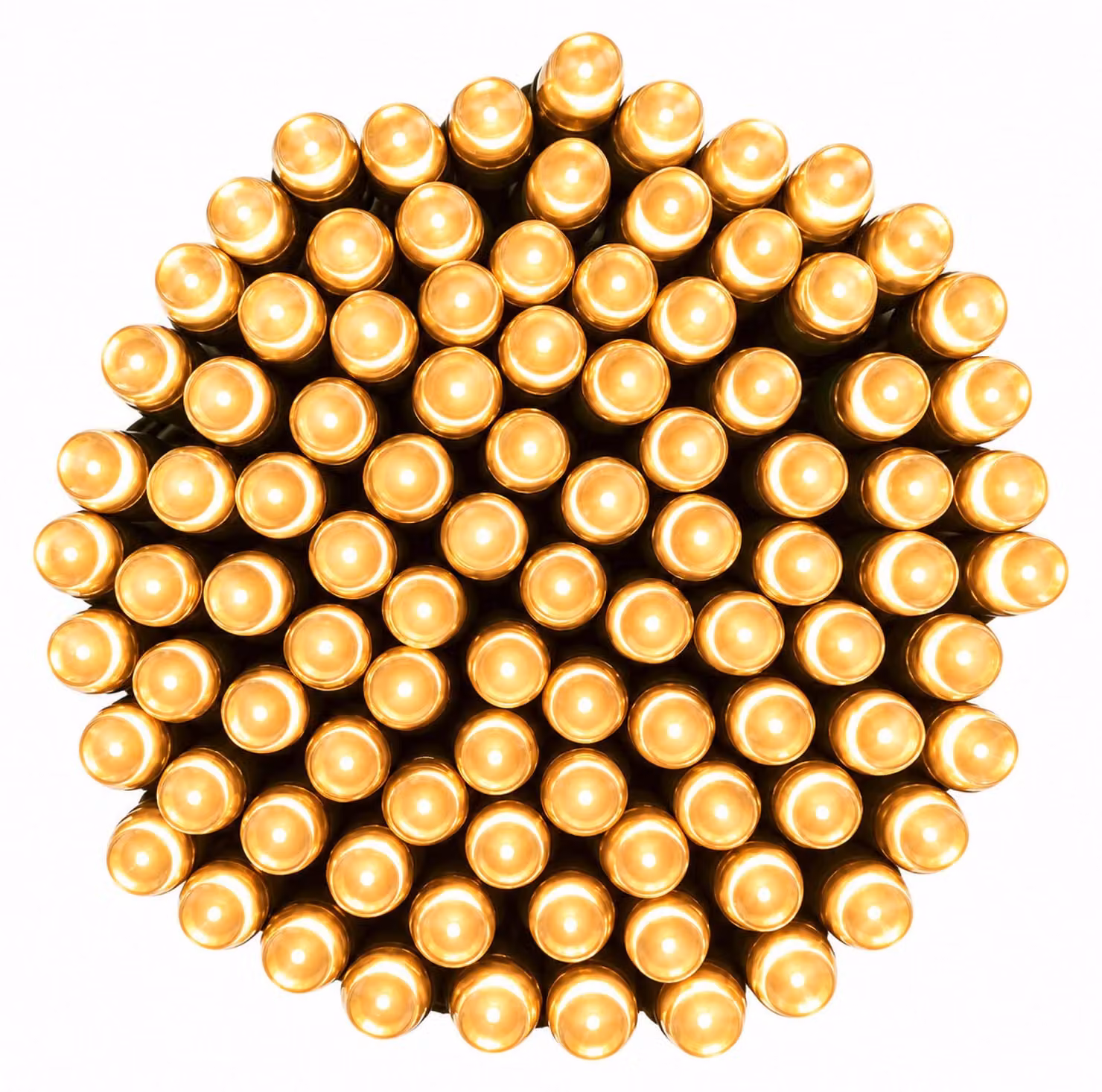 Linder Exclusiv Catena Natalizia 50 LED Bianco Caldo