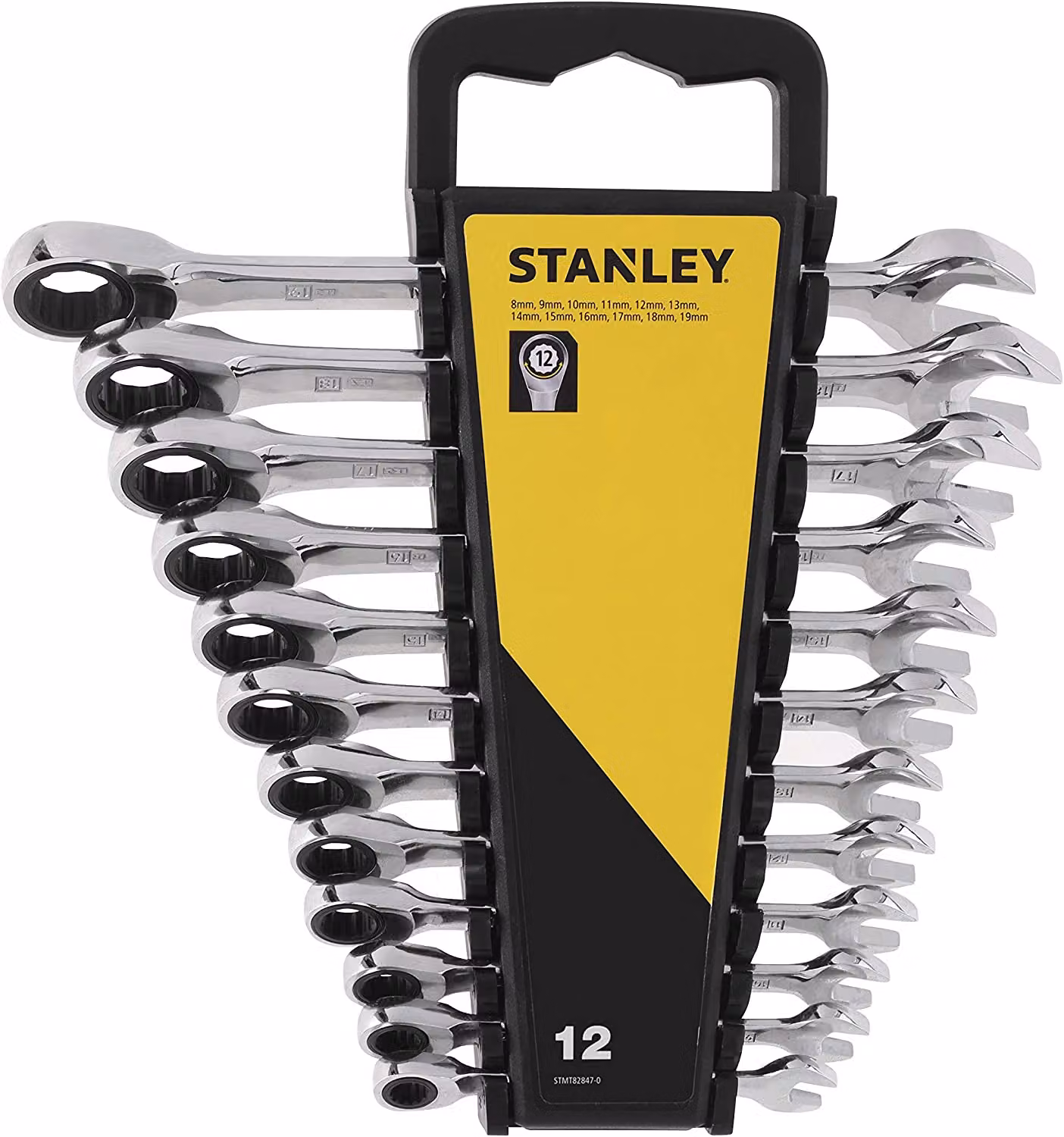 Chiave a cricchetto Stanley kpl. 12Set.