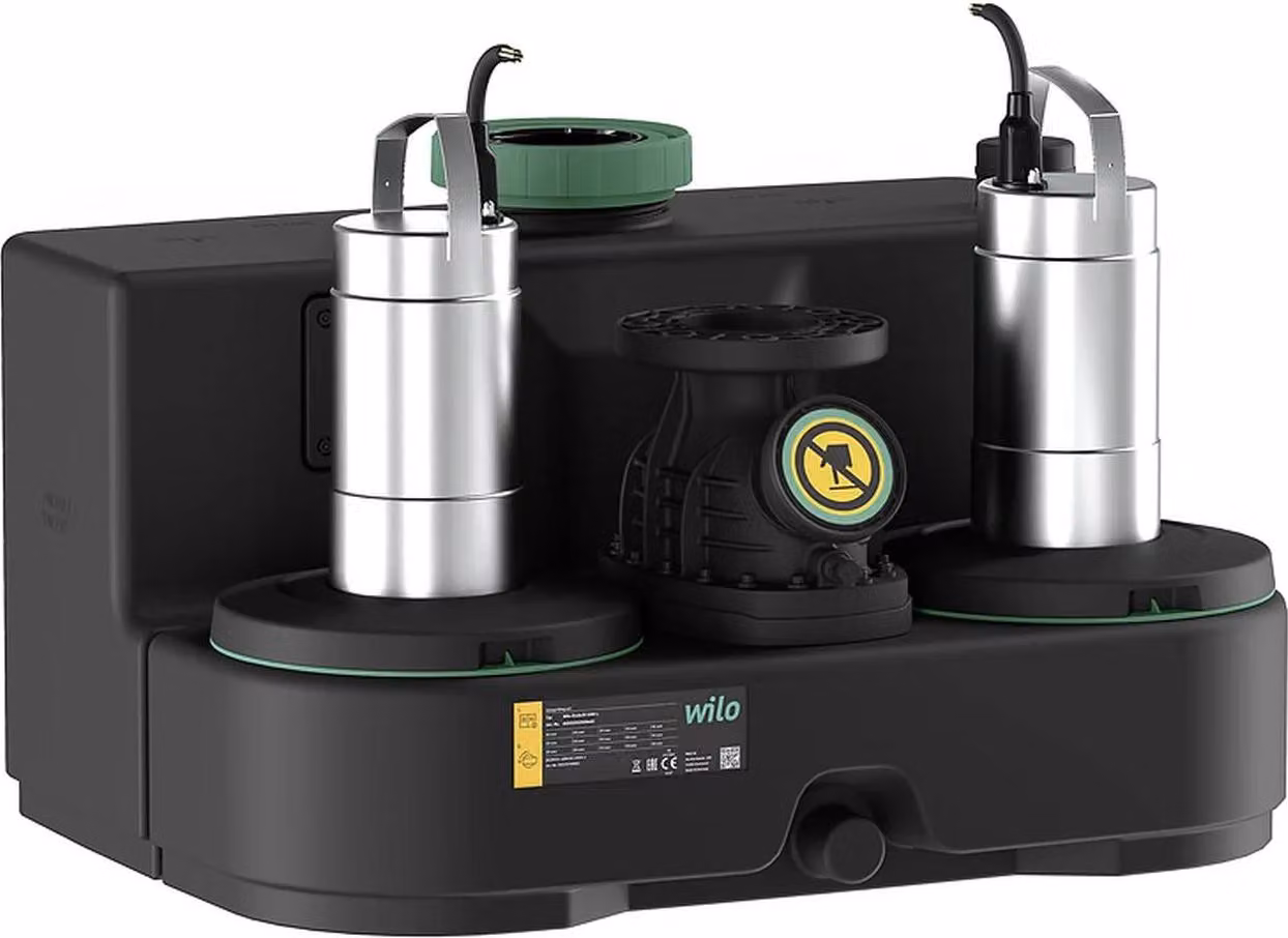 Wilo DrainLift Impianto di sollevamento acque reflue SANI-L.12/T540/1-CEE, 1 pz.