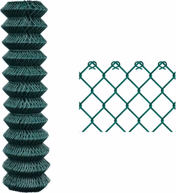 Rete griglia in acciaio plastificata in PVC BricoGo Altezza: 125 cm