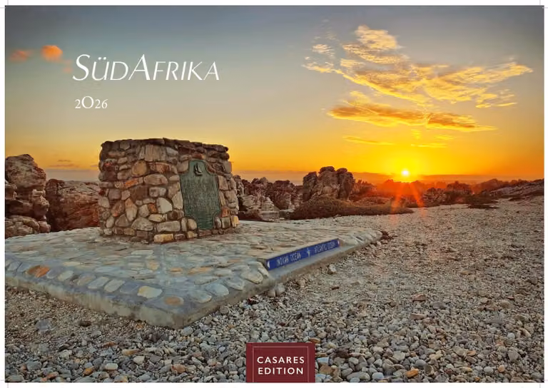 Calendario fotografico del Sudafrica 2026