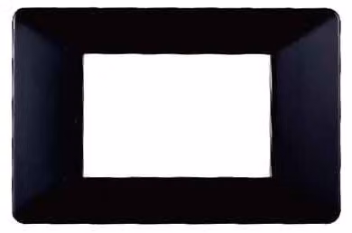 PLACCA COPRINTERRUTTORI NERA 'STARLIGHT' 4 Moduli