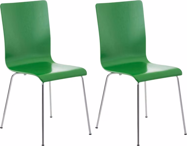 set di 2 sedie visitatore Pepe