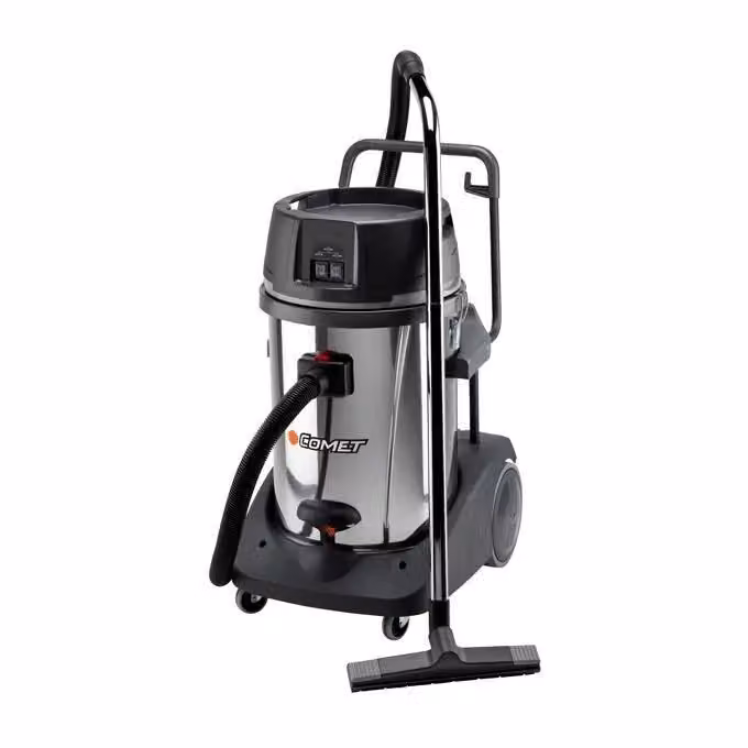 Aspirapolvere Aspiratutto Comet Serie Professionale CVP278XBH in Acciaio Inox, Nero, L 62 cm x P 51 cm x H 99 cm – 2