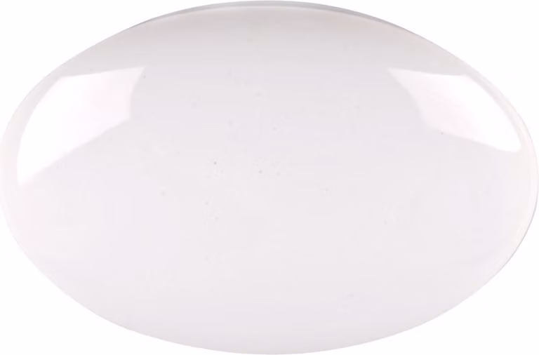 Plafoniera LED rotonda PIRIUS bianca 17W, luce bianca neutra 1900 lm, plastica, dimensioni: 6,5 x 33 x 33 cm, IP44, Polux