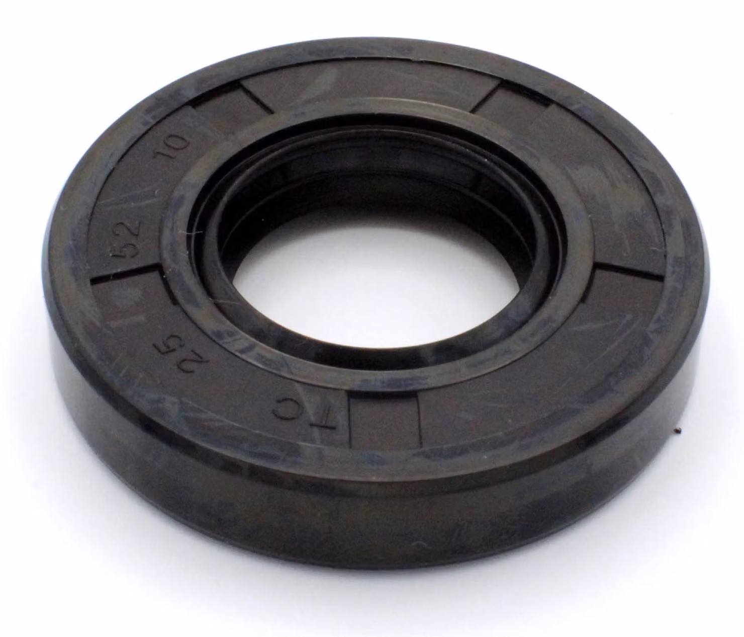 Guarnizione radiale per albero, 25x52x10 mm, in NBR, conforme alla norma DIN 3760