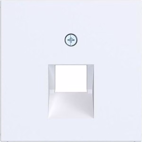 Elemento centrale Hager per UAE WAF1107WM, singolo, A.x/C.x, bianco luce opaco