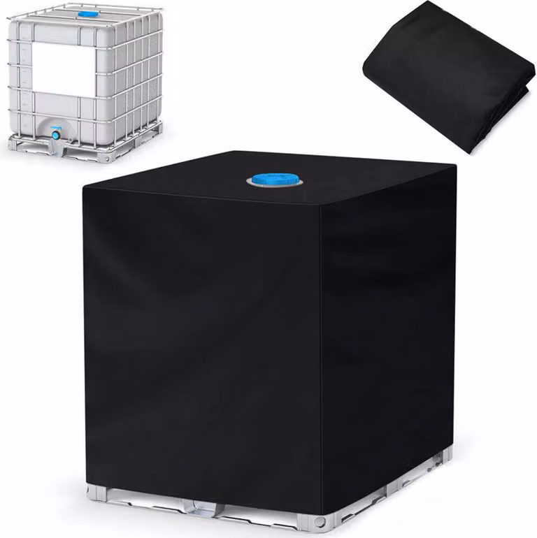 Telone di copertura per container IBC protezione solare protezione UV 1000L film pioggia,