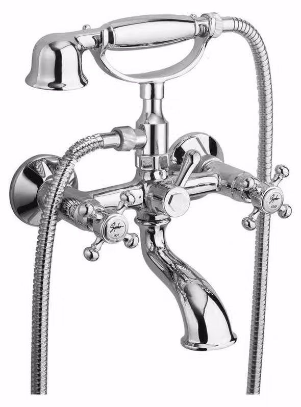 Sapho Reitano Rubinetteria Antea - Miscelatore da bagno con accessori, cromo 3011