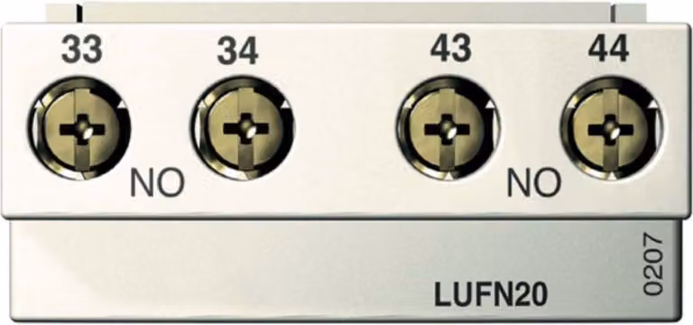 Interruttore ausiliario modulo FU Schneider Electric LUFN20
