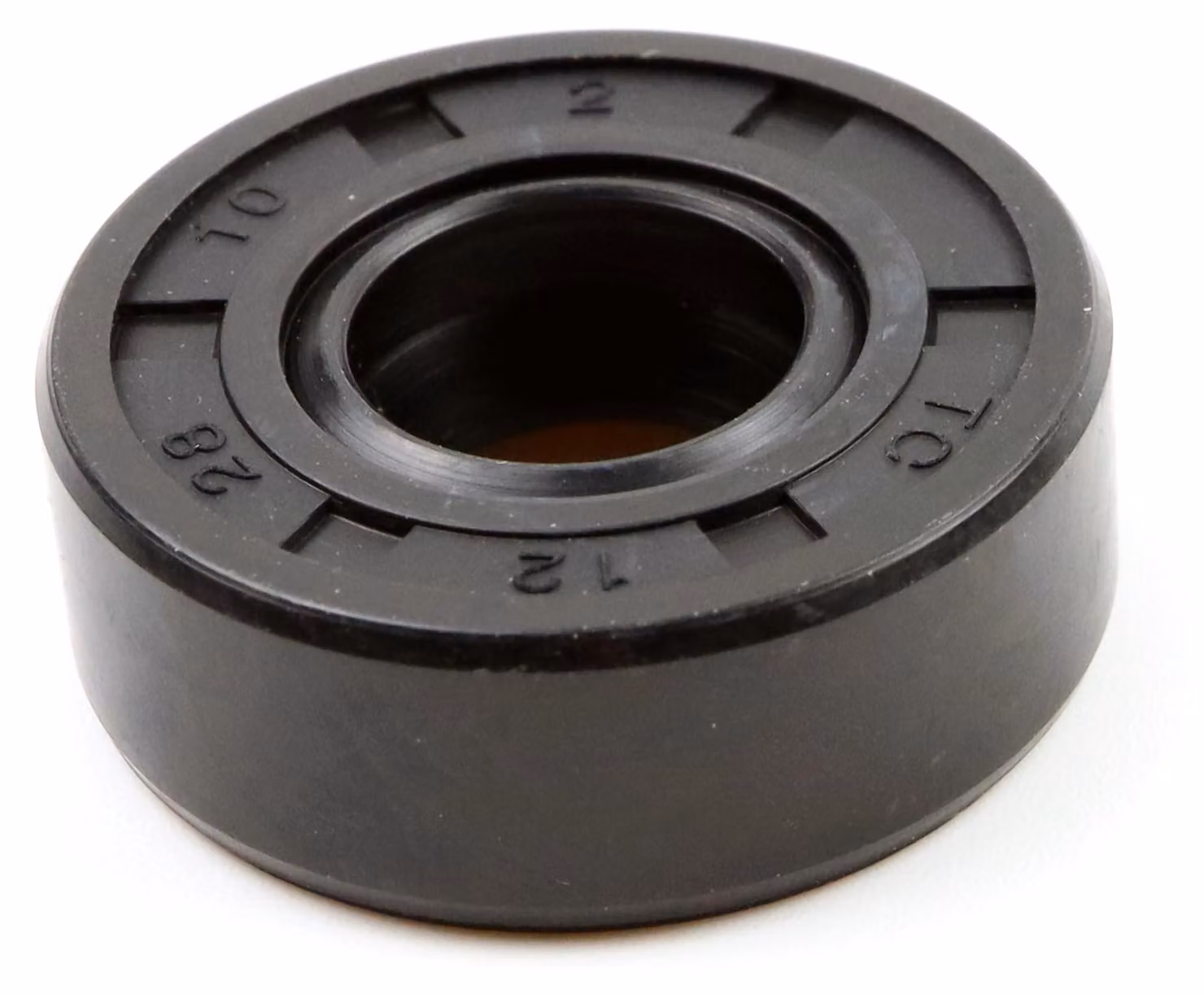 Guarnizione radiale per albero, dimensioni 12x28x10 mm, materiale NBR70, conforme alla norma DIN 3760