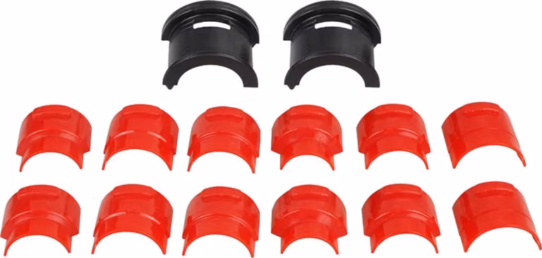 Set di attrezzi per il montaggio delle guarnizioni delle forcelle di motociclette e biciclette, set di 14 pezzi, adattatore 35-50 mm
