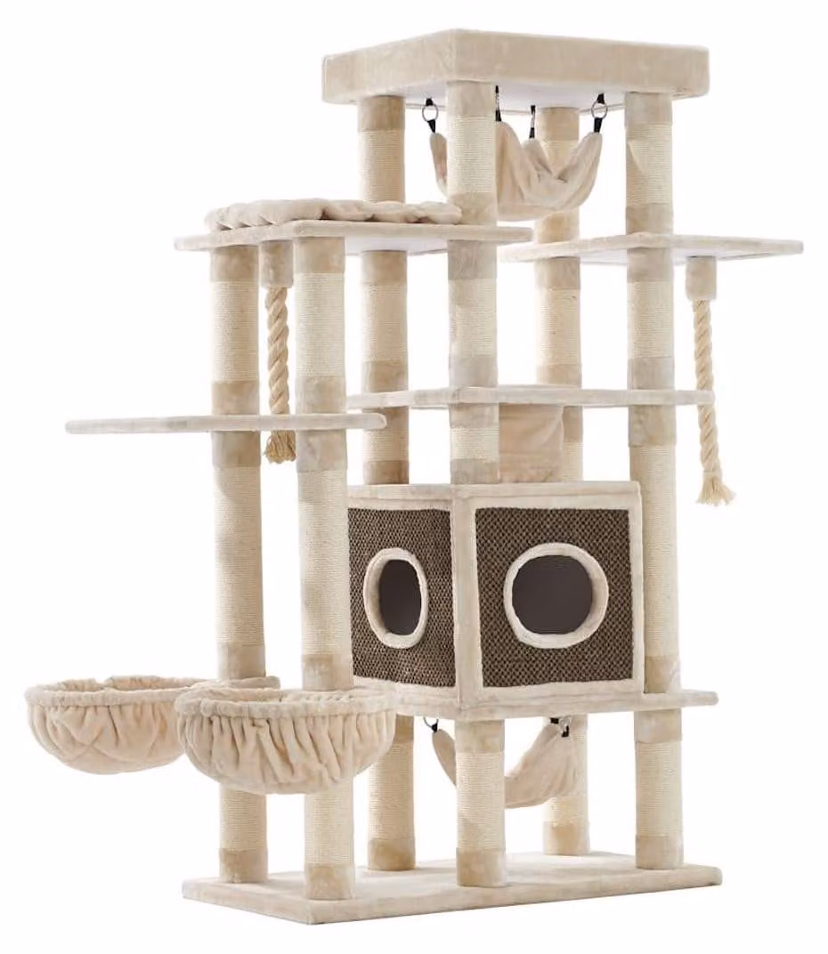 NOBBY Kratzbaum "GADI", crema, 198 cm