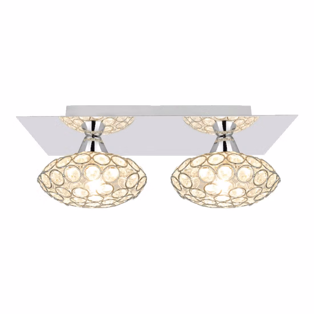 Plafoniera TAURO 2xG9/33W, cromo L: 320, L: 110, H: 320, dimmerabile