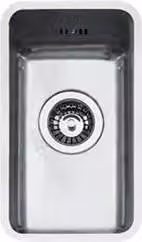 Foster S4000.1V.18x34.R25.ST Lavello sottopiano Rettangolare Acciaio inox
