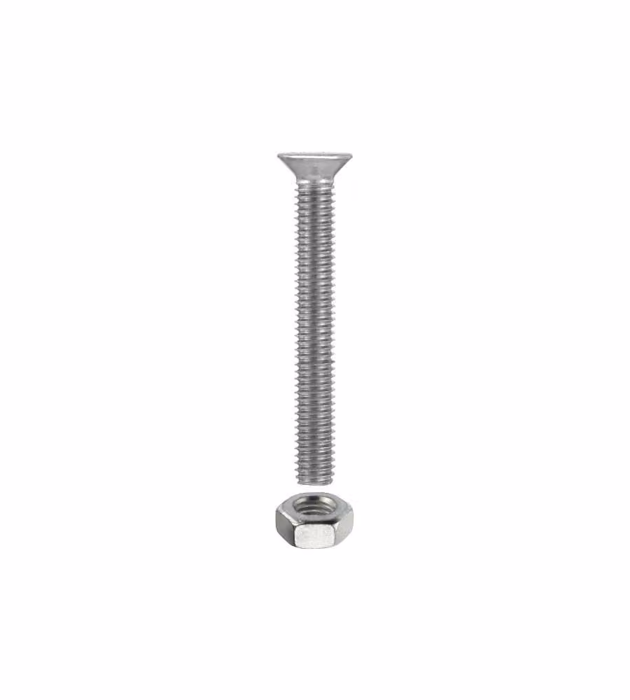 Viti per metallo T.P.S. zincate M6 x 40 - 6 pz.