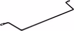 Gestore cavi rack Startech.Com Barra Lacing con offset da 10 cm, Black CMLB104