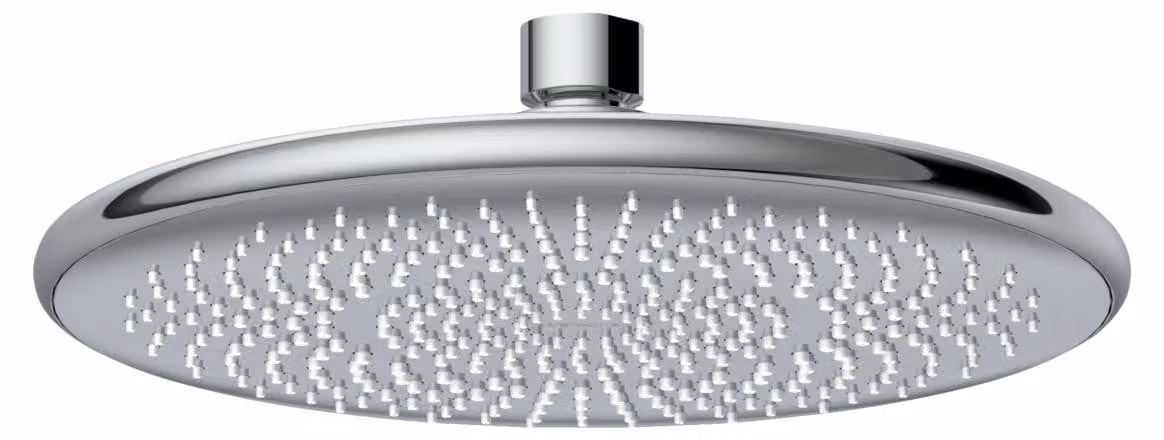 WENKO Soffione a pioggia Doccia a risparmio idrico Bagno Igiene Lavaggio Ø 22,5 cm