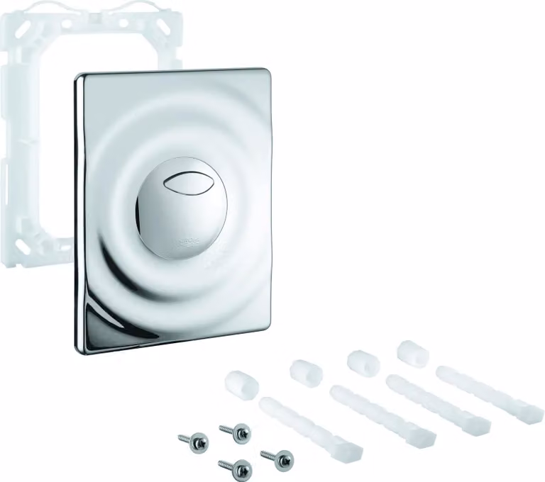 Piastra di risciacquo per WC Grohe Surf cromo - 42302000