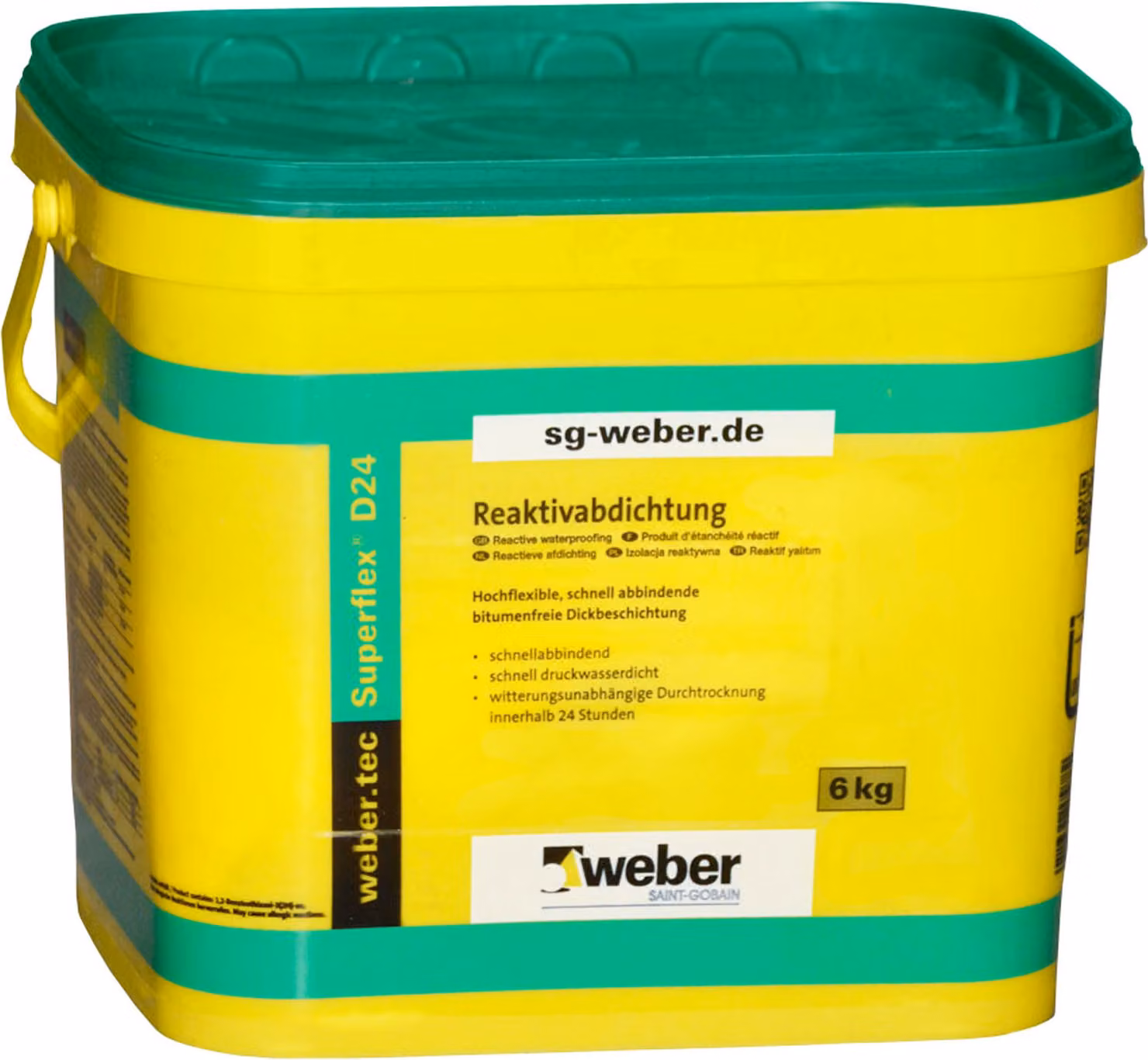 weber.tec Superflex D24 Reaktivabdichtung 6kg