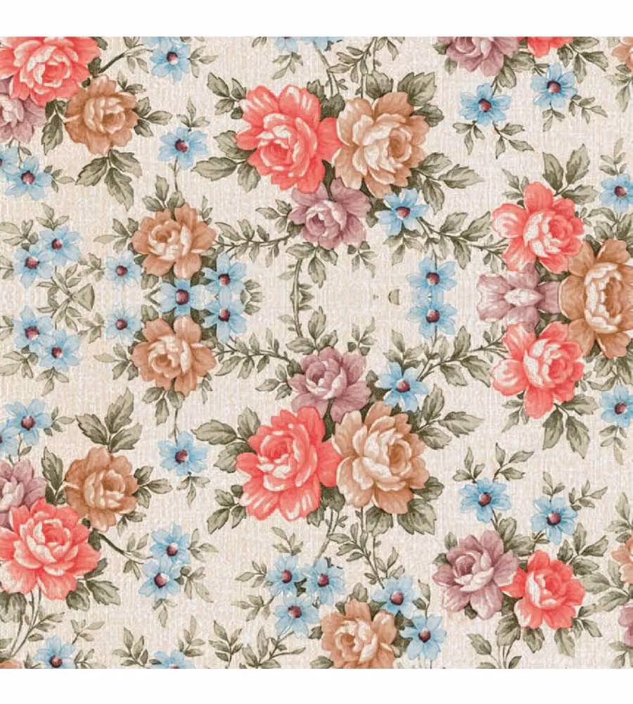 Tavola&co. Pellicola Adesiva Decorativa - Flowers - 2m x 45cm