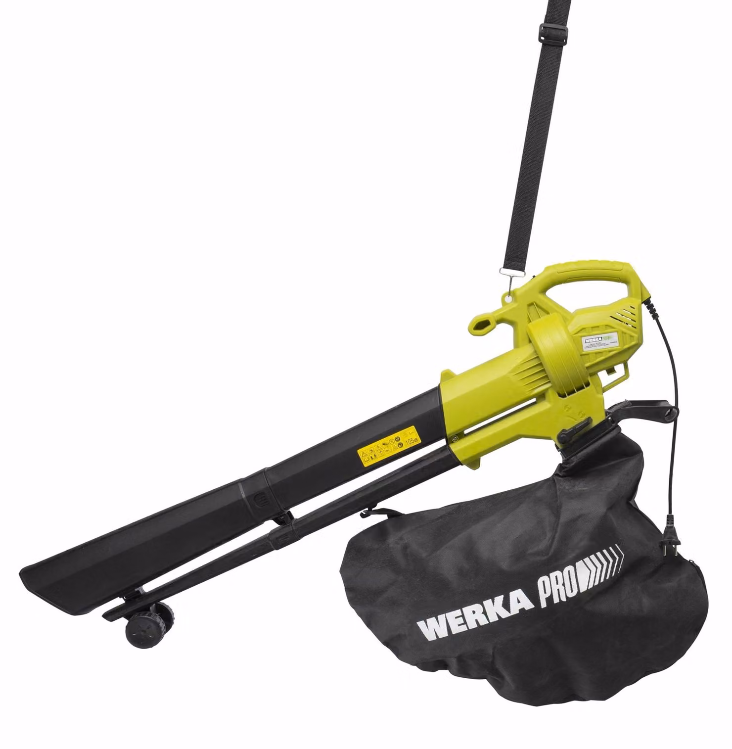 Aspirapolvere, soffiatore e trituratore, 3500 watt