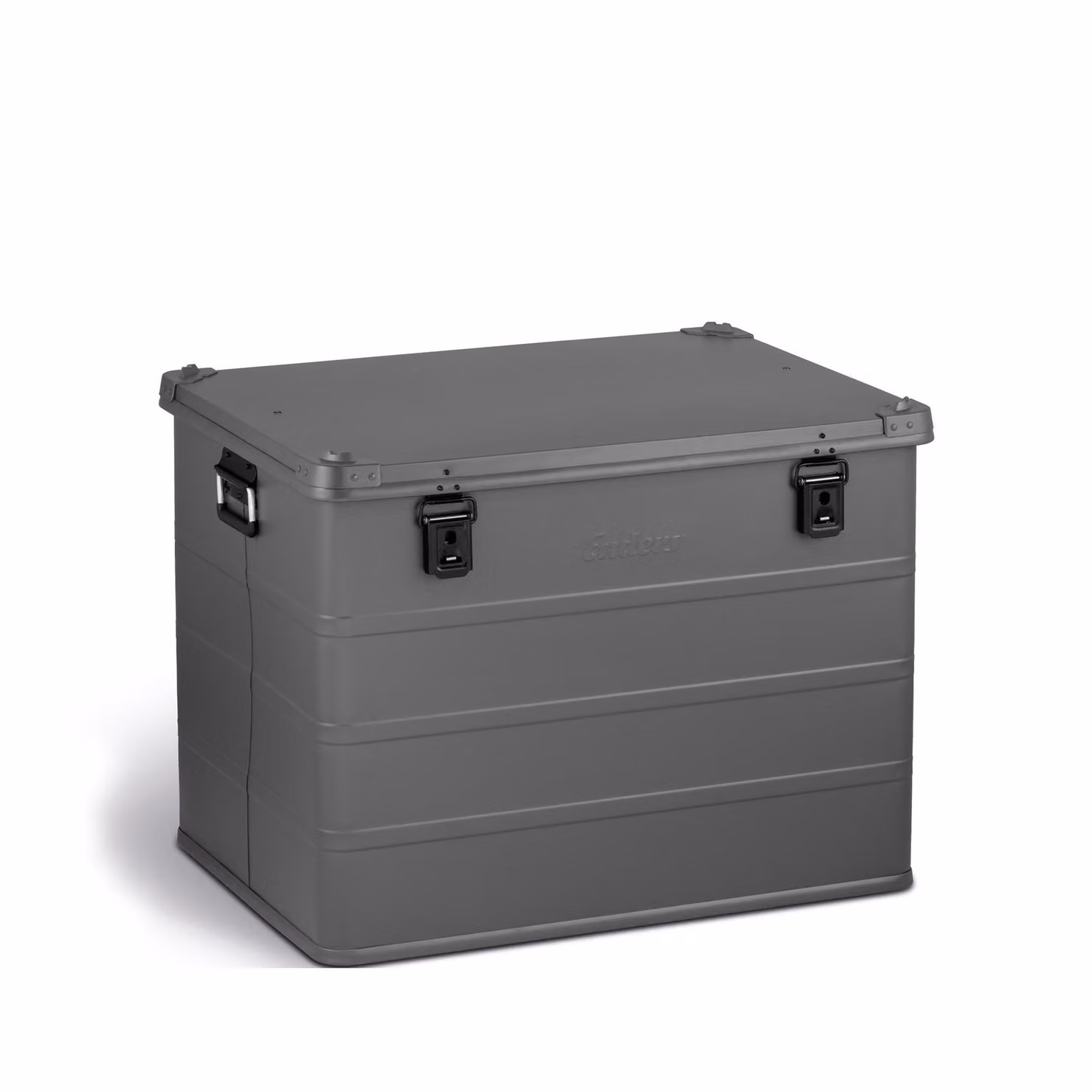 Enders Vancouver 123 litri grigio box in alluminio box da trasporto box da stoccaggio box da campeggio