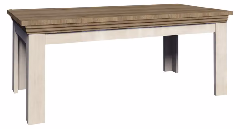 Tavolino ELDOR - Pino nordico / Rovere selvatico