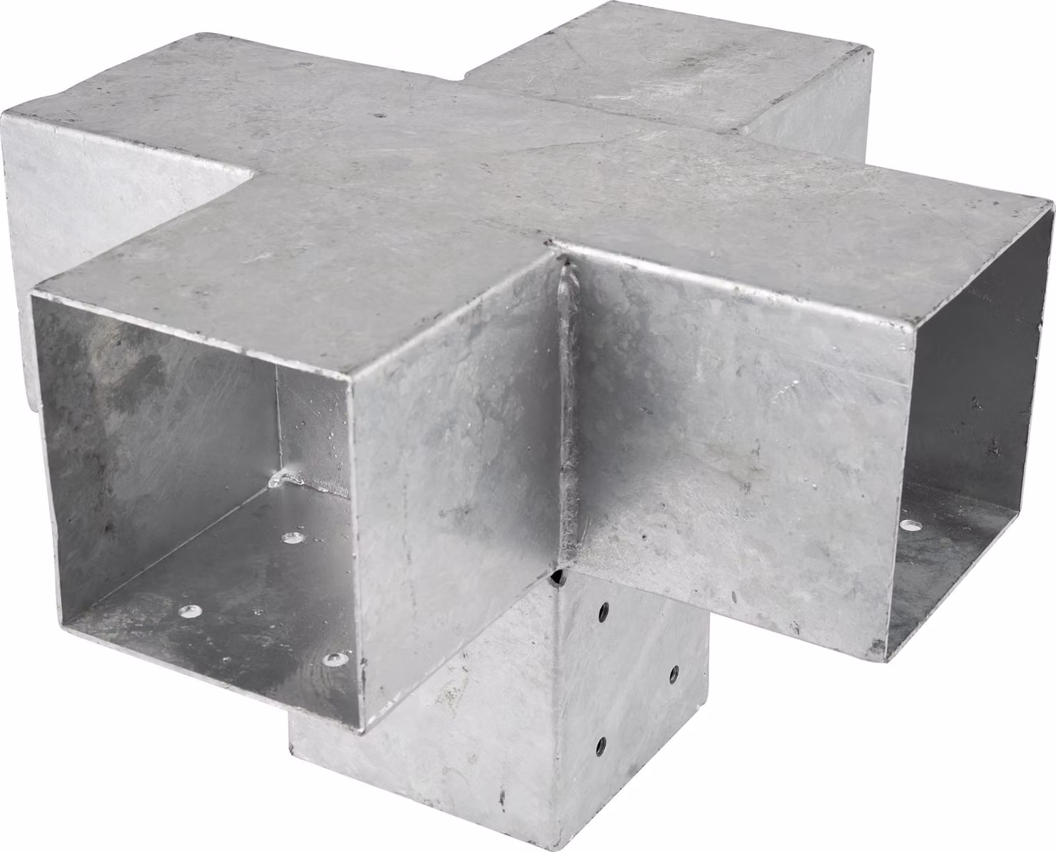 Giunto angolare per pergola per pali 12 x 12 cm modello a croce - per pezzo