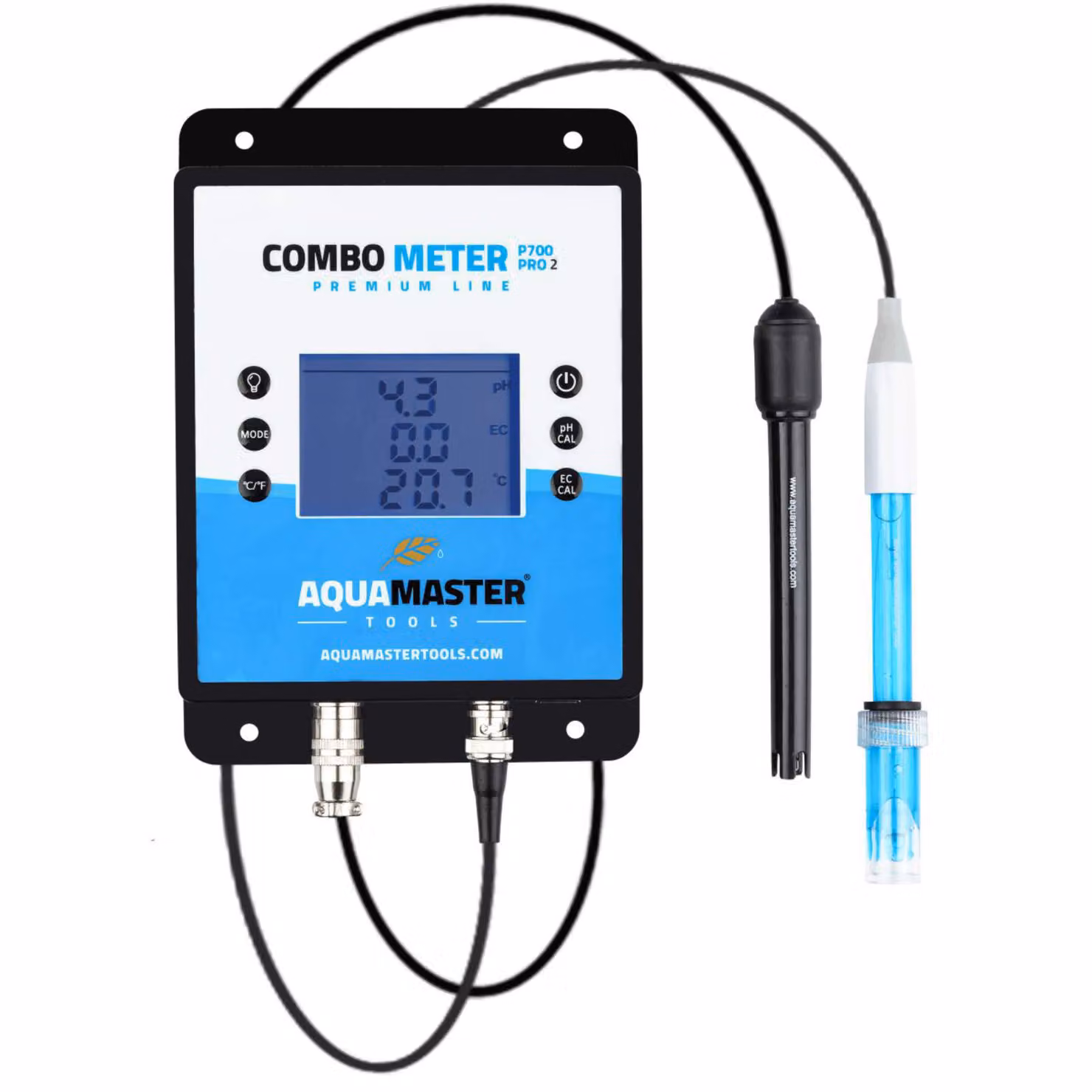 AquaMaster Tools P700 Pro 2 pH EC CF PPM Monitor di temperatura