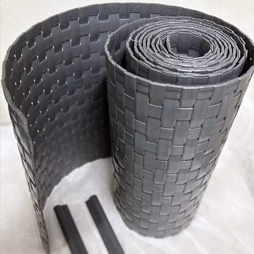TENAX Striscia Frangivista Antracite 19x205 cm in HDPE con Clip Fissaggio