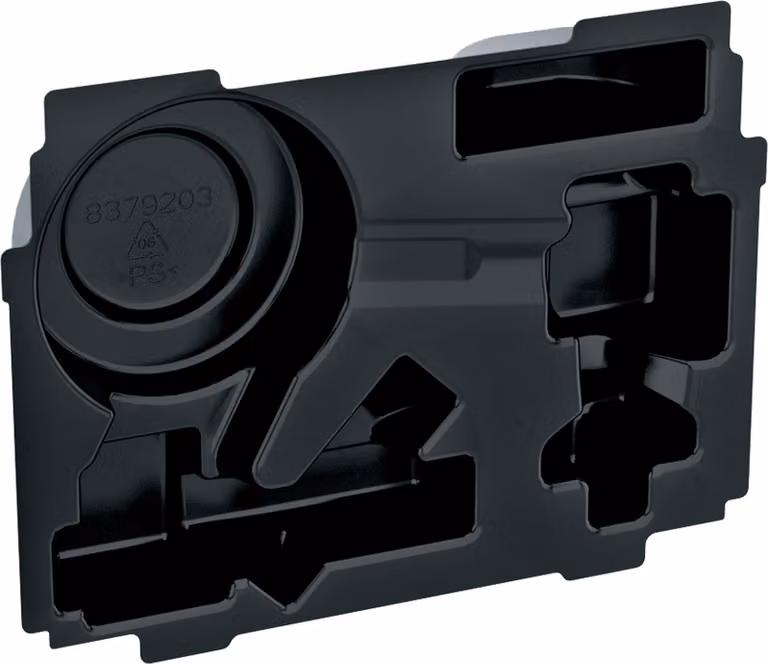 Accessorio di aspirazione profonda per smerigliatrice angolare Makita, compatibile con la valigetta MAKPAC di dimensioni 2 - codice prodotto: 837920-3