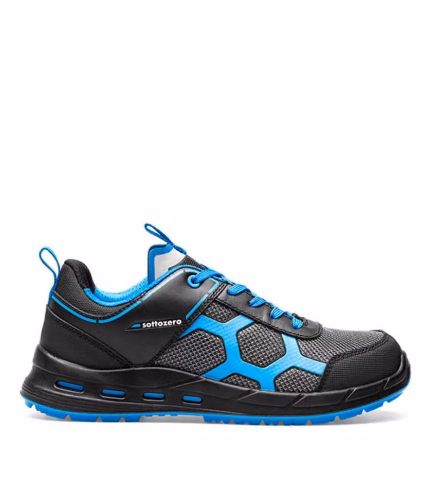 Sottozero Scarpa Antinfortunistica Bassa Blu 41 S1PS Traspirante