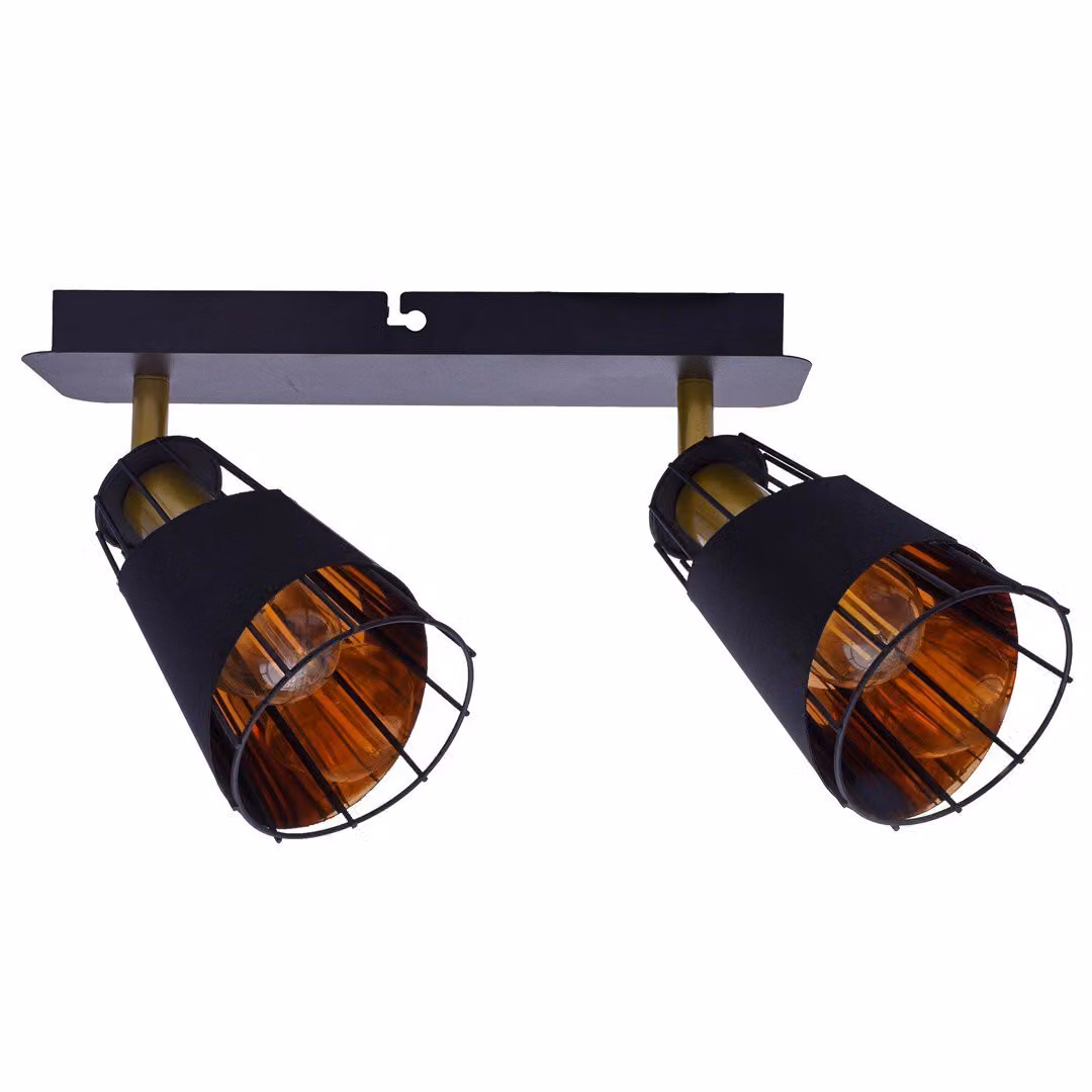 Striscia a soffitto 2x40W E14 RICK ML5566 Milagro